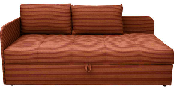 LIEGE  in Cord Rostfarben  - Rostfarben/Schwarz, Basics, Kunststoff/Textil (95/90/205cm) - Xora