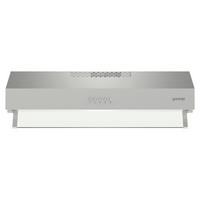 DUNSTABZUGSHAUBE WHU 629 AX/M  - Edelstahlfarben, Basics, Glas/Metall (59,6/12,5/46,8cm) - Gorenje