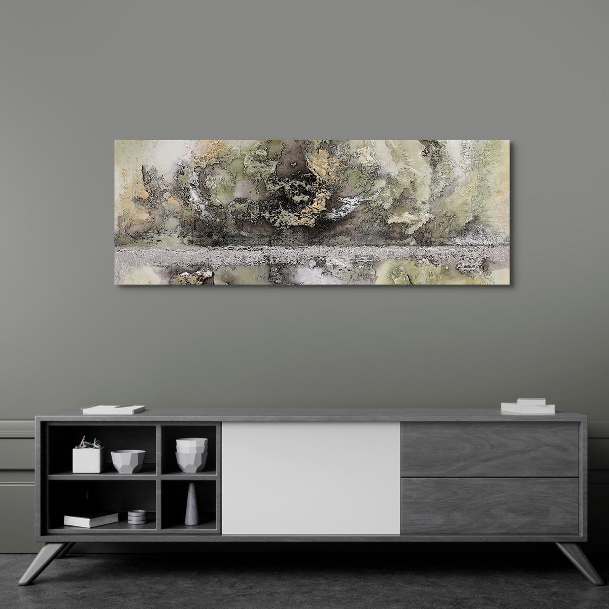 ULJANA SLIKA  150/55 cm       - višebojna, Dizajnerski, tekstil/pločasti materijal (150/55cm) - Monee