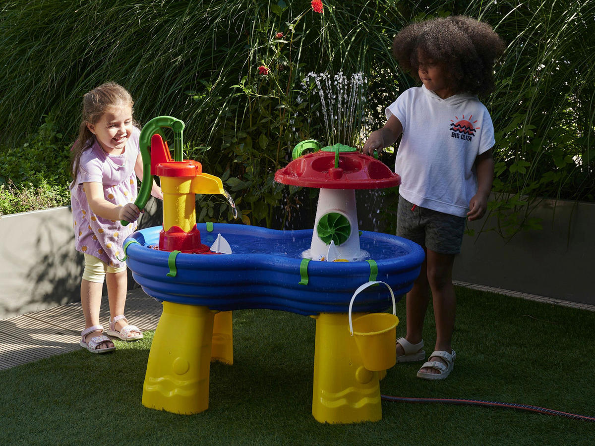 WASSERSPIELTISCH AQUAPLAY  - Multicolor, Basics, Kunststoff (40/100/60cm) - Simba