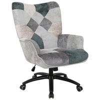 DREHSTUHL  in Chenille Braun, Grau, Schwarz, Beige  - Beige/Schwarz, LIFESTYLE, Kunststoff/Textil (69/99-106/79cm) - home24