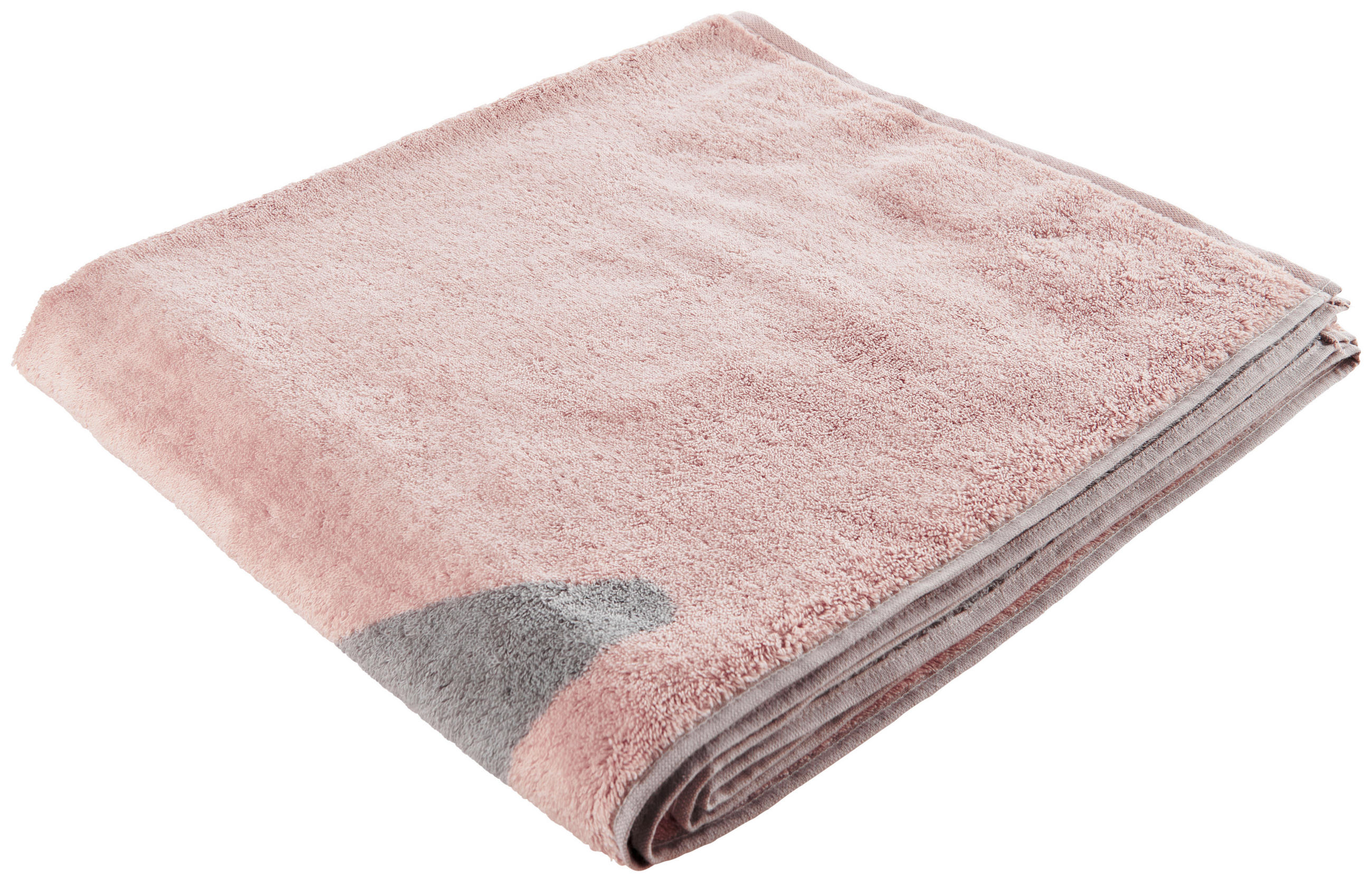 SAUNATUCH 80/180 cm Active Single Cornflower Pink  - Pink, Basics, Textil (80/180cm) - Joop!