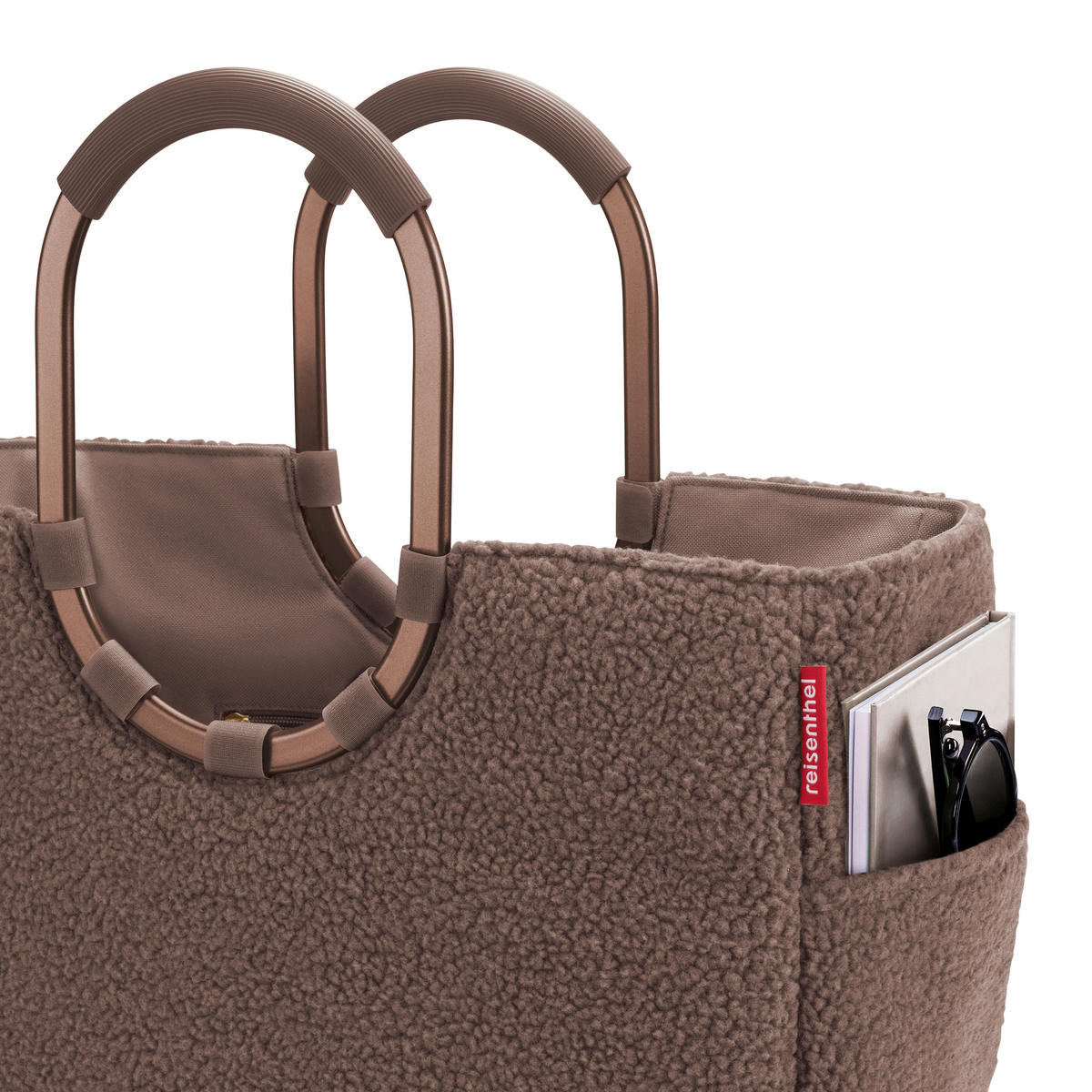 EINKAUFSTASCHE  - Braun, Basics, Textil (46/34.5cm) - Reisenthel