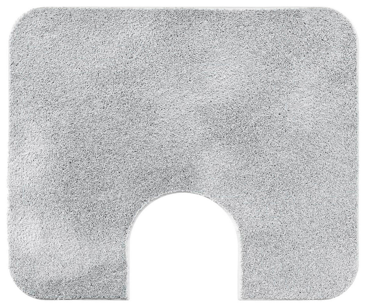 WC PŘEDLOŽKA, šedá - šedá, Basics, textil/plast (50/60cm) - Esposa