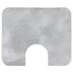 WC-VORLEGER Grau 50/60 cm  - Grau, Basics, Kunststoff/Textil (50/60cm) - Esposa