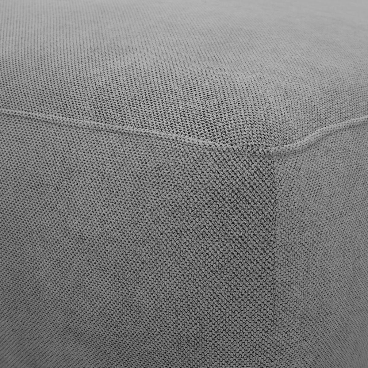 ECKSOFA in Webstoff Dunkelgrau  - Dunkelgrau/Schwarz, Modern, Kunststoff/Textil (265/175cm) - MID.YOU