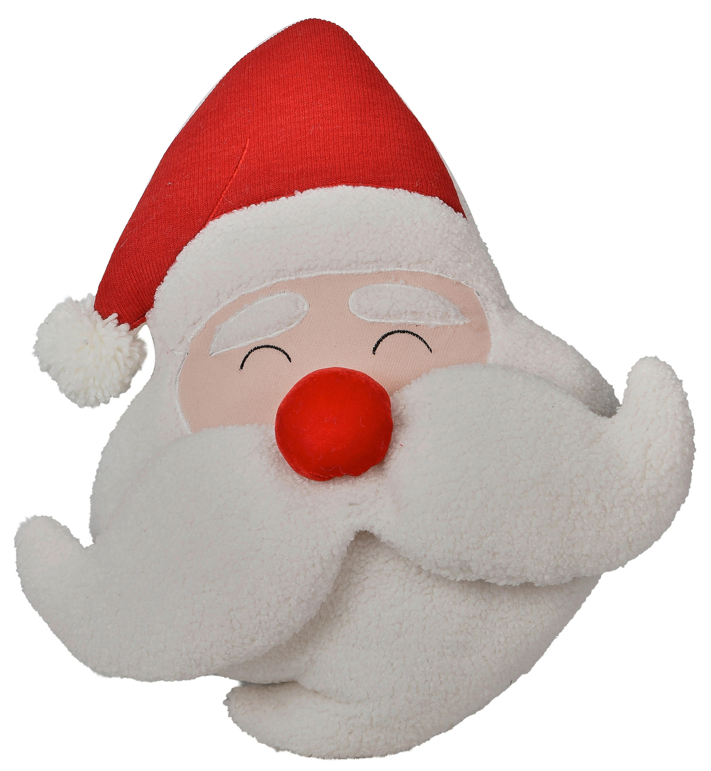 ZIERKISSEN    - Rot/Weiß, LIFESTYLE, Textil (35/40cm) - X-Mas