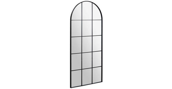WANDSPIEGEL 65/140/2,5 cm    in Freiform  - Schwarz, Design, Glas/Holzwerkstoff (65/140/2,5cm) - Xora