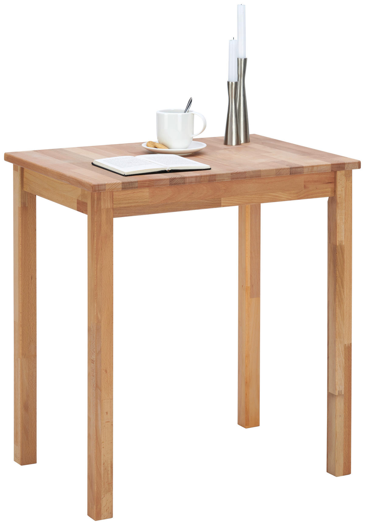 ESSTISCH in Holz 70/50/75 cm  - Buchefarben, Konventionell, Holz (70/50/75cm) - Carryhome