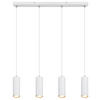 HÄNGELEUCHTE 65/6/120 cm   - Weiß, Design, Metall (65/6/120cm) - Globo