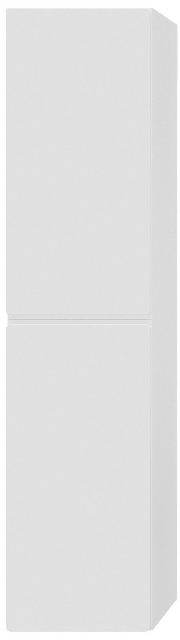 HOCHSCHRANK 35/150/33 cm  - Weiß, MODERN, Glas/Holzwerkstoff (35/150/33cm) - Welnova