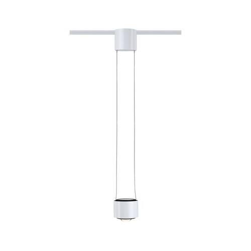 SCHIENENSYSTEM-HÄNGELEUCHTE URail 9,8/8,5 cm   - Weiß, Basics, Metall (9,8/8,5cm) - Paulmann