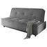 SCHLAFSOFA in Textil, Holzwerkstoff Grau - Schwarz/Grau, MODERN, Holzwerkstoff/Kunststoff (206/95/95cm) - Carryhome SCHLAFSOFA in Textil, Holzwerkstoff Grau - Schwarz/Grau, MODERN, Holzwerkstoff/Kunststoff (206/95/95cm) - Carryhome