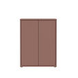 SCHUHSCHRANK 75/100/35 cm  - Terracotta/Grau, MODERN, Holzwerkstoff/Kunststoff (75/100/35cm) - Xora