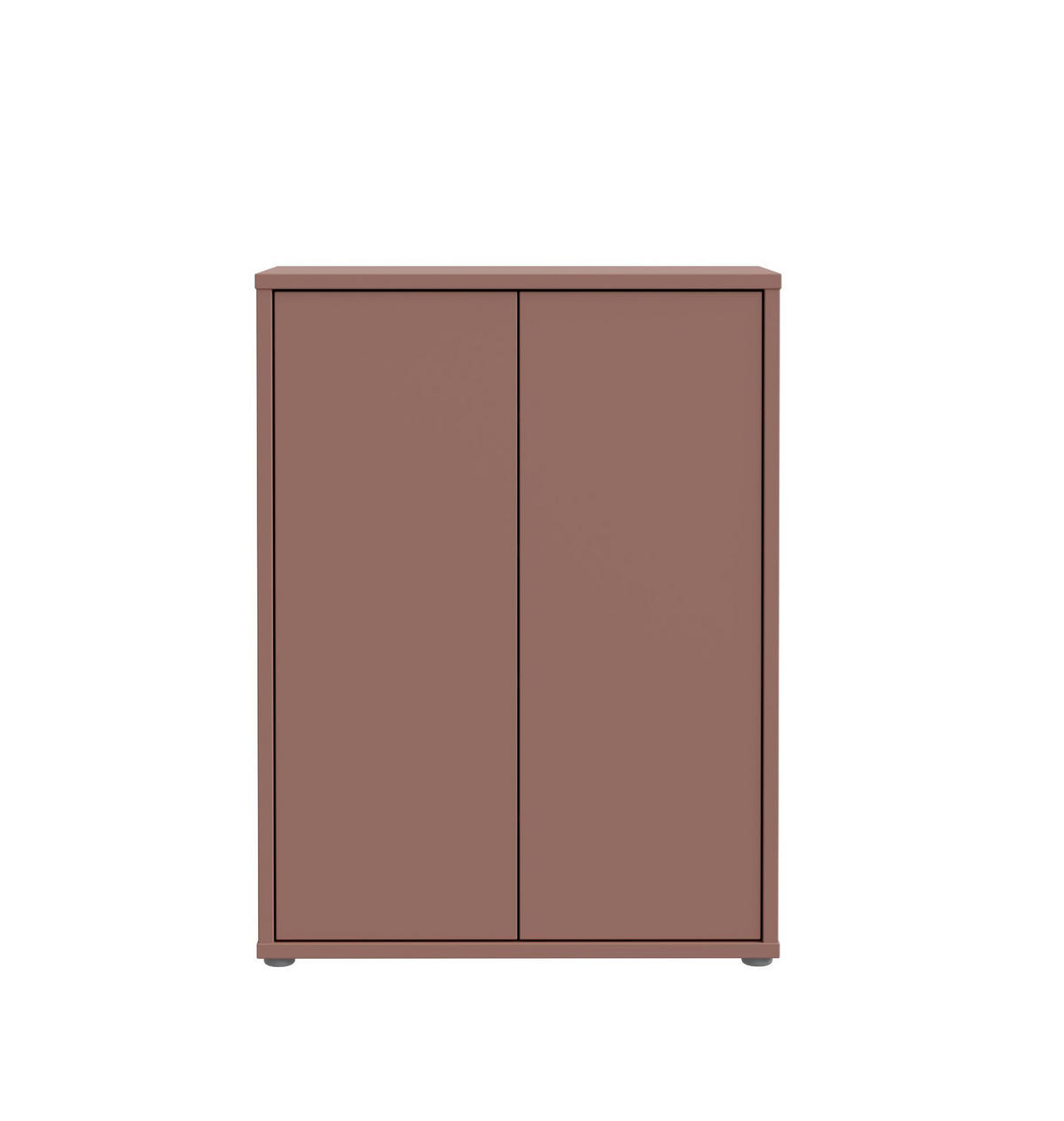 SCHUHSCHRANK Alice Springs  in 74,5/99,1/34,9 cm  - Terracotta/Grau, MODERN, Holzwerkstoff/Kunststoff (74,5/99,1/34,9cm) - Xora