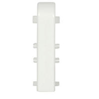 SOCKELLEISTENVERBINDUNGSSTÜCK Weiß  - Weiß, Basics, Kunststoff (0,18/0,20/0,60cm) - Homeware