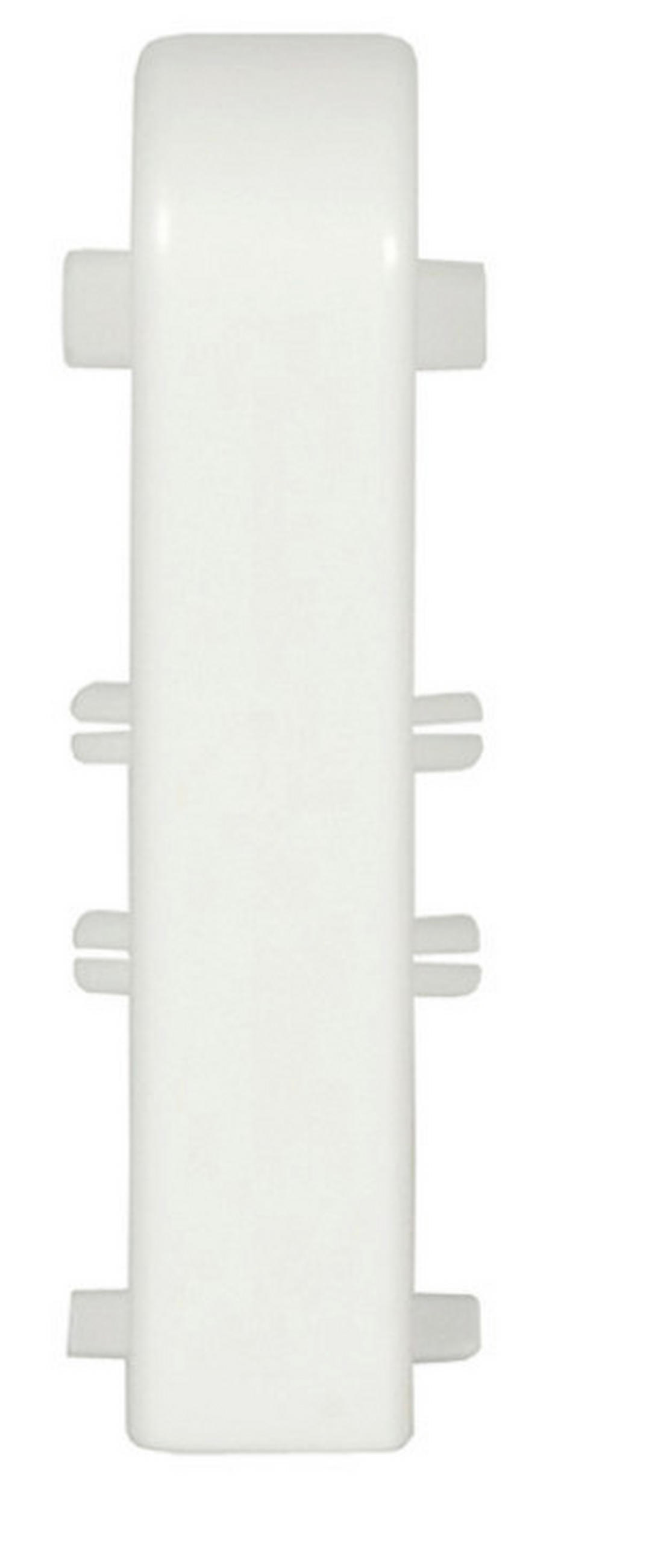 SOCKELLEISTENVERBINDUNGSSTÜCK Weiß  - Weiß, Basics, Kunststoff (0,18/0,20/0,60cm) - Homeware