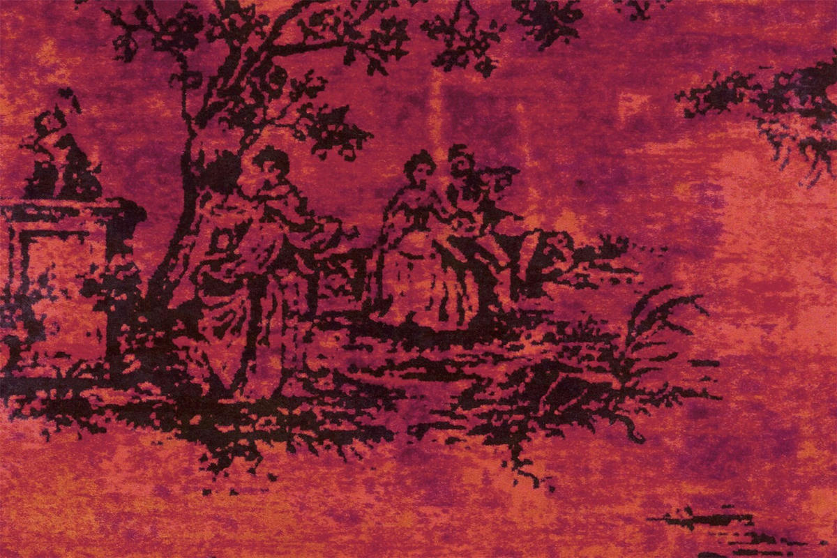 FLACHWEBETEPPICH  Wohnzimmer 120/180 cm Rot rechteckig  - Rot, Basics, Textil (120/180cm) - Kayoom
