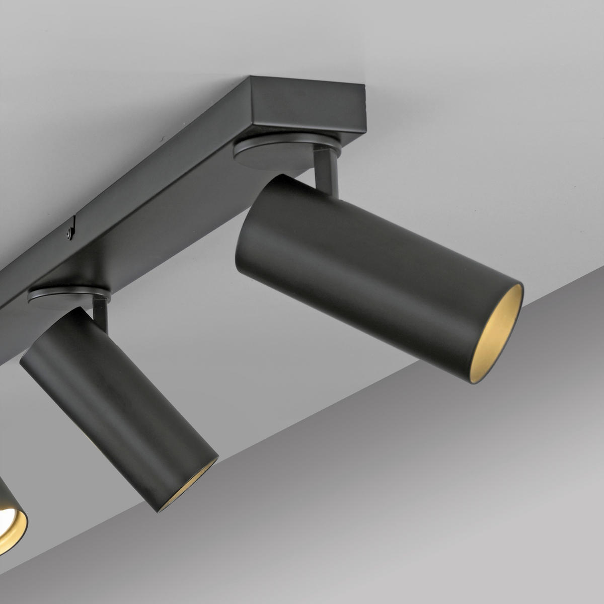 LED-DECKENLEUCHTE 99/25/16,5 cm   - Schwarz, KONVENTIONELL, Kunststoff/Metall (99/25/16,5cm) - Schöner Wohnen