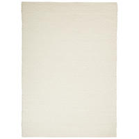 HANDWEBTEPPICH 170/230 cm Weiß  - Weiß, Basics, Textil (170/230cm) - Linea Natura