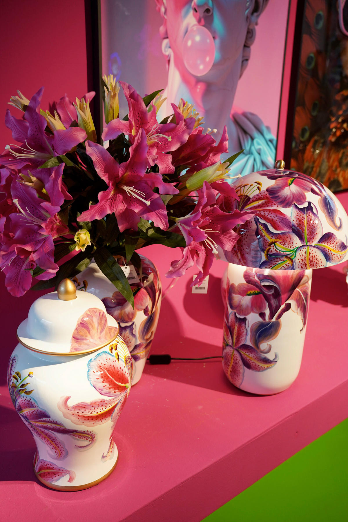 DEKODOSE - Gelb/Lila, Design, Keramik (26/42/26cm) - Kare-Design