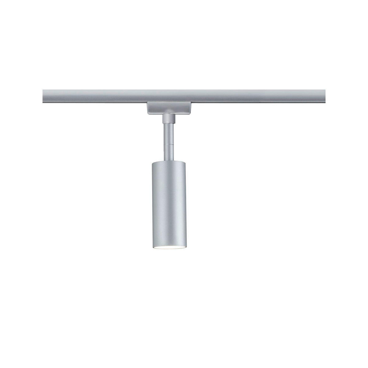 SCHIENENSYSTEM-STRAHLER - Chromfarben, Basics, Kunststoff/Metall (4,3/18,8cm) - Paulmann