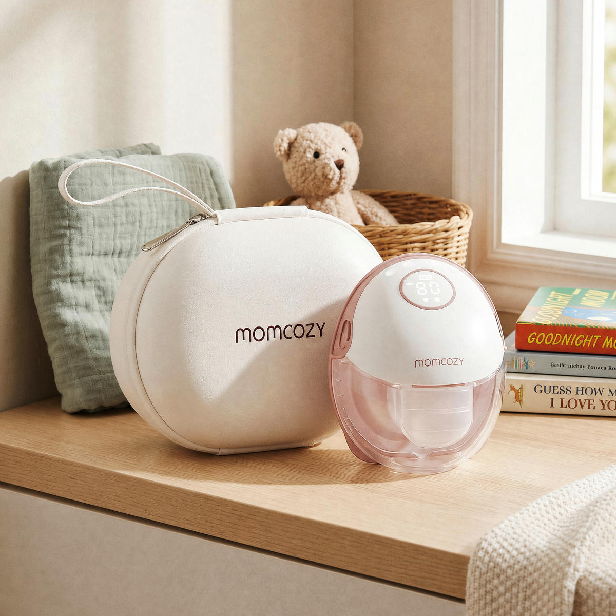 MILCHPUMPE - Basics (15.8/11.8/19.4cm) - Momcozy
