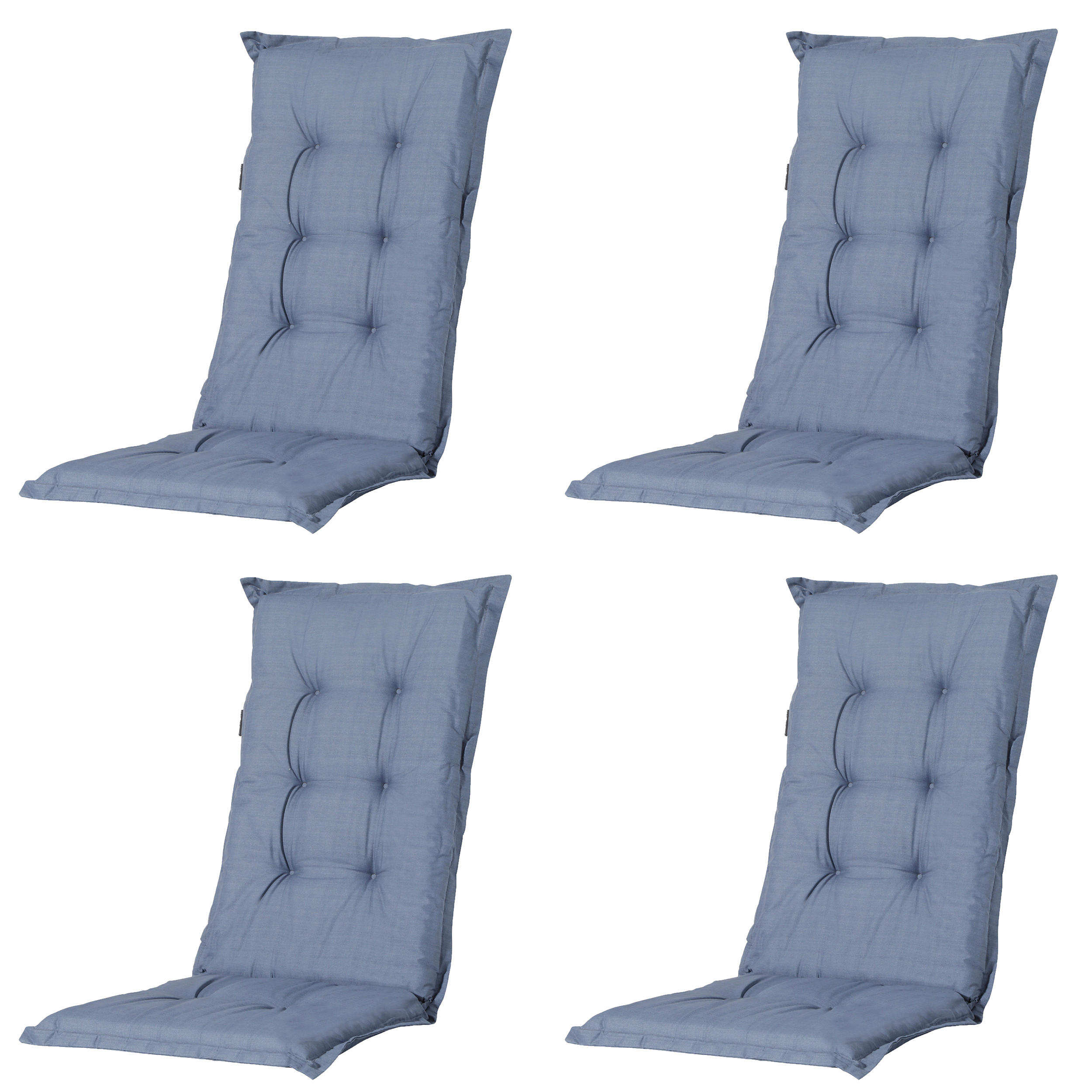 SESSELAUFLAGE in Rot  - Rot, MODERN, Textil (50/2/123cm) - Gardenson