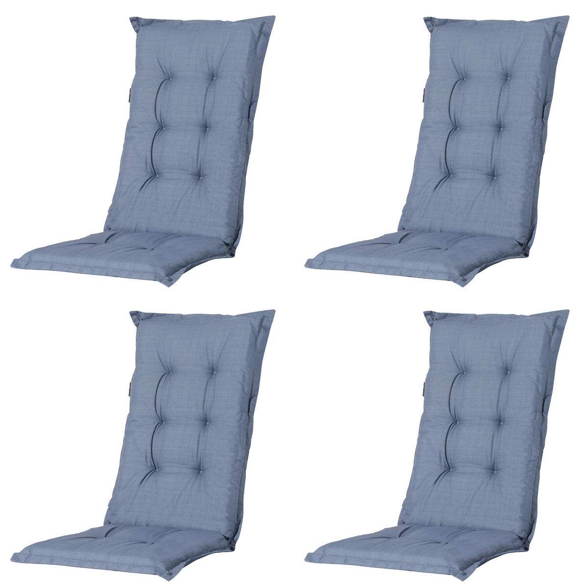 SESSELAUFLAGE in Rot  - Rot, MODERN, Textil (50/2/123cm) - Gardenson