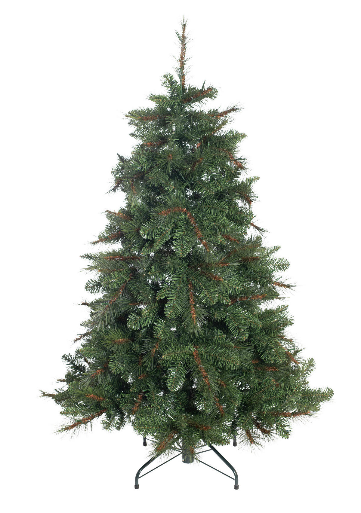 WEIHNACHTSBAUM 210 cm  - Grün, Basics, Kunststoff/Metall (210cm)