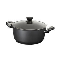 KOCHTOPF BALLARINI TOSCANA 4,750 L  - Schwarz, Basics, Glas/Metall (24cm) - Ballarini