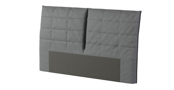 BOXSPRINGBETT 180/200 cm  in Schwarz  - Alufarben/Schwarz, KONVENTIONELL, Textil/Metall (180/200cm) - Dieter Knoll