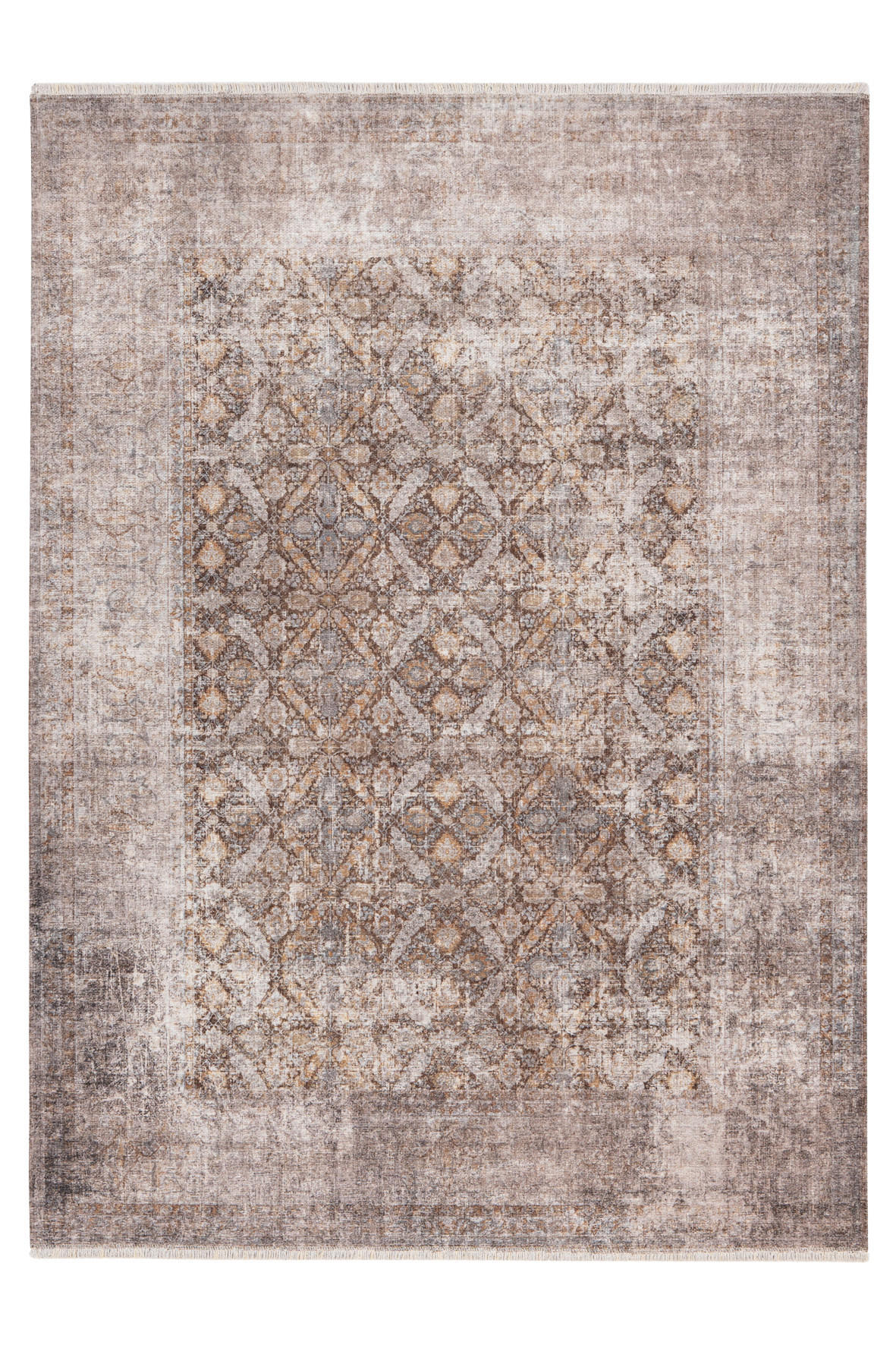 VINTAGE-TEPPICH 75/150 cm My Maurea Goldfarben  - Goldfarben, Basics, Textil (75/150cm) - Obsession