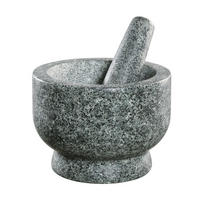 MÖRSERSET GOLIATH  - Grau, KONVENTIONELL, Stein (18/13cm) - Cilio
