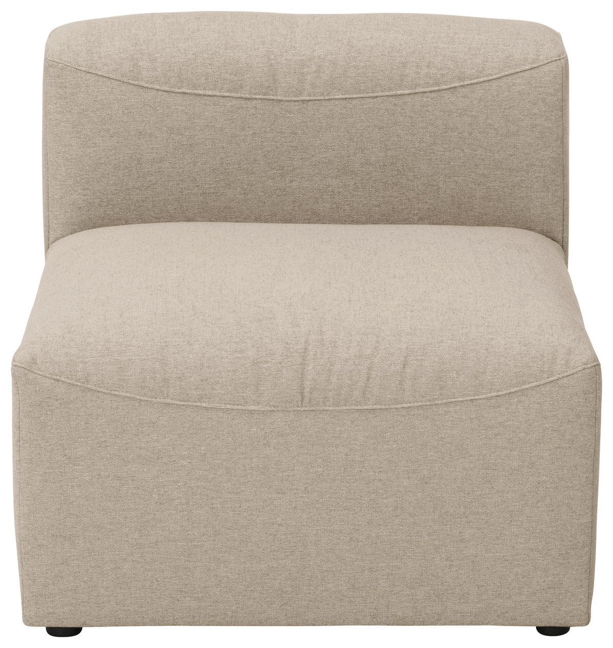 SOFAELEMENT Flachgewebe Creme  - Creme, Design, Kunststoff/Textil (75/73/100cm) - Max Winzer