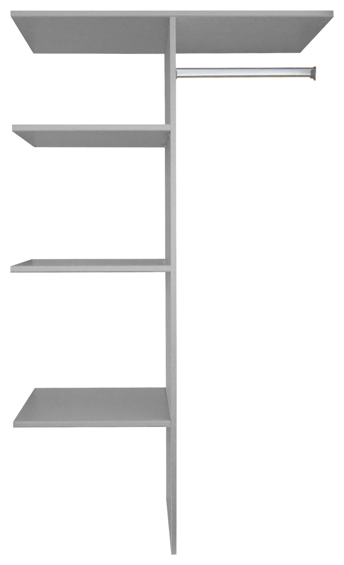 INNENEINTEILUNG 87/150/50 cm Grau  - Grau, Design, Holzwerkstoff (87/150/50cm) - Carryhome