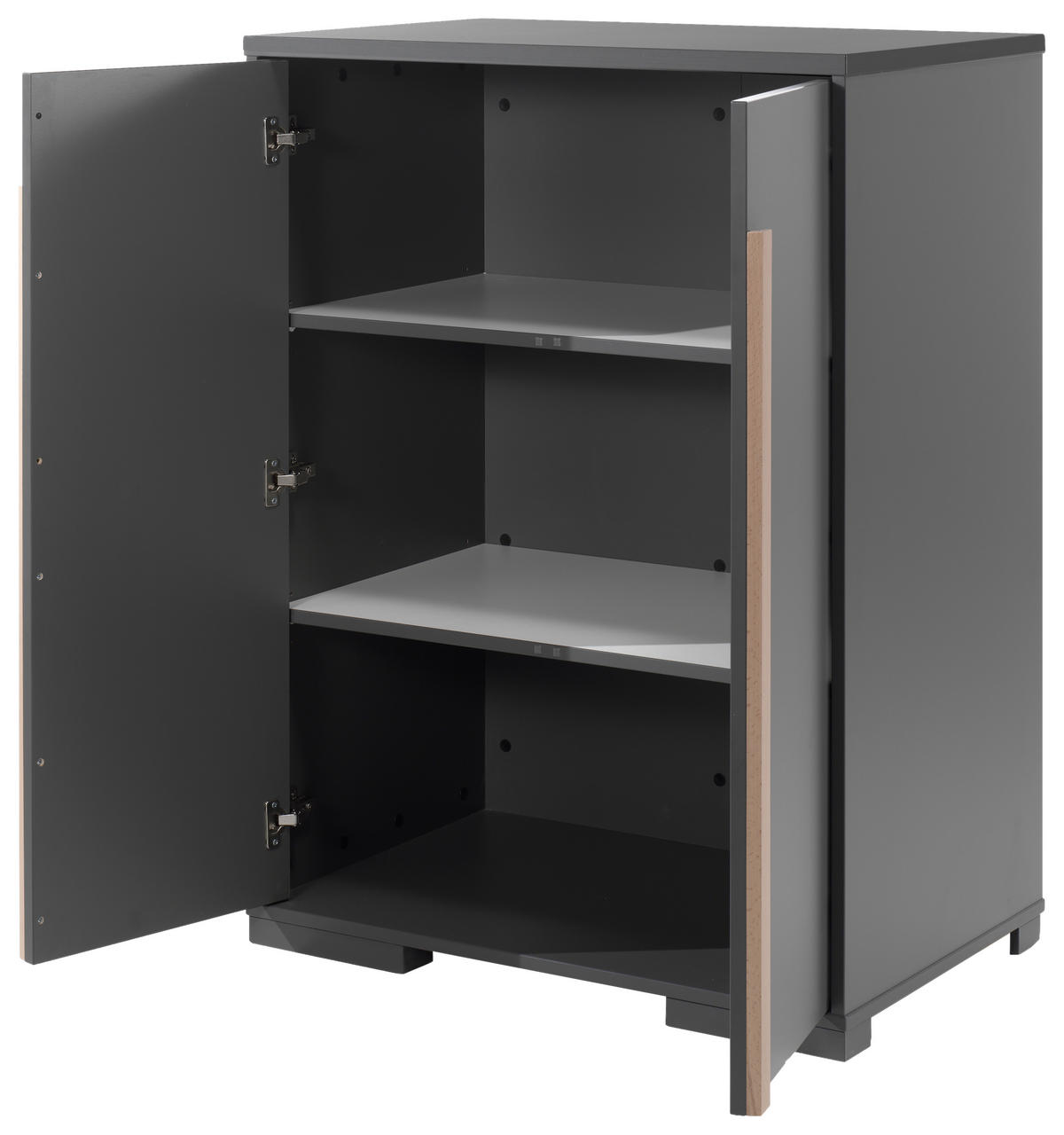  KINDERKLEIDERSCHRANK Anthrazit  - Anthrazit, MODERN, Holz/Holzwerkstoff (86/116,2/56cm) - MID.YOU