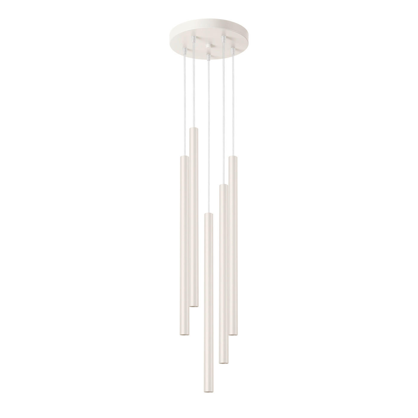 HÄNGELEUCHTE PASTELO 25/25/104 cm  - Beige, Design, Metall (25/25/104cm)