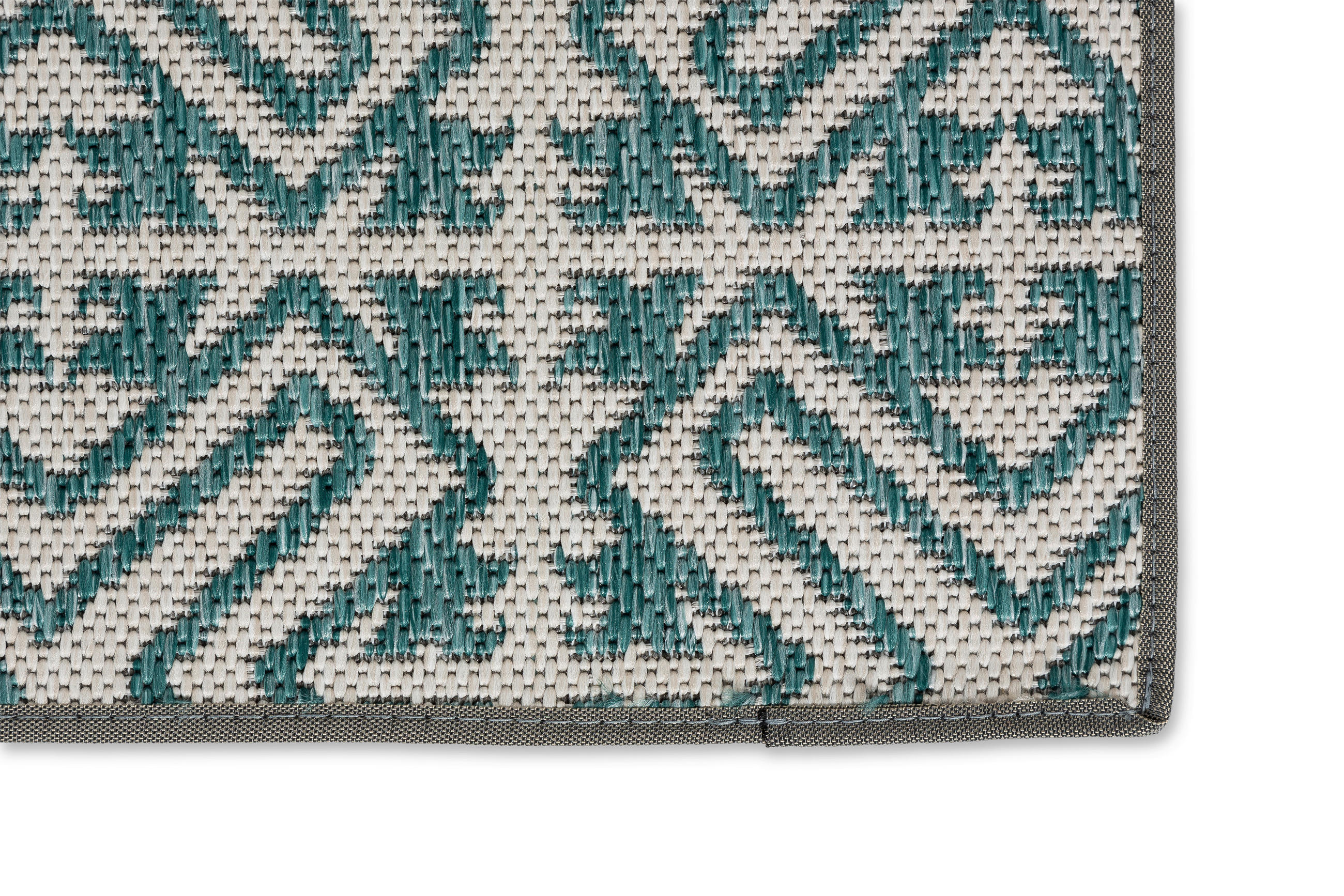 OUTDOORTEPPICH 120/180 cm Parkland Türkis, Beige  - Türkis/Beige, KONVENTIONELL, Textil (120/180cm) - Schöner Wohnen