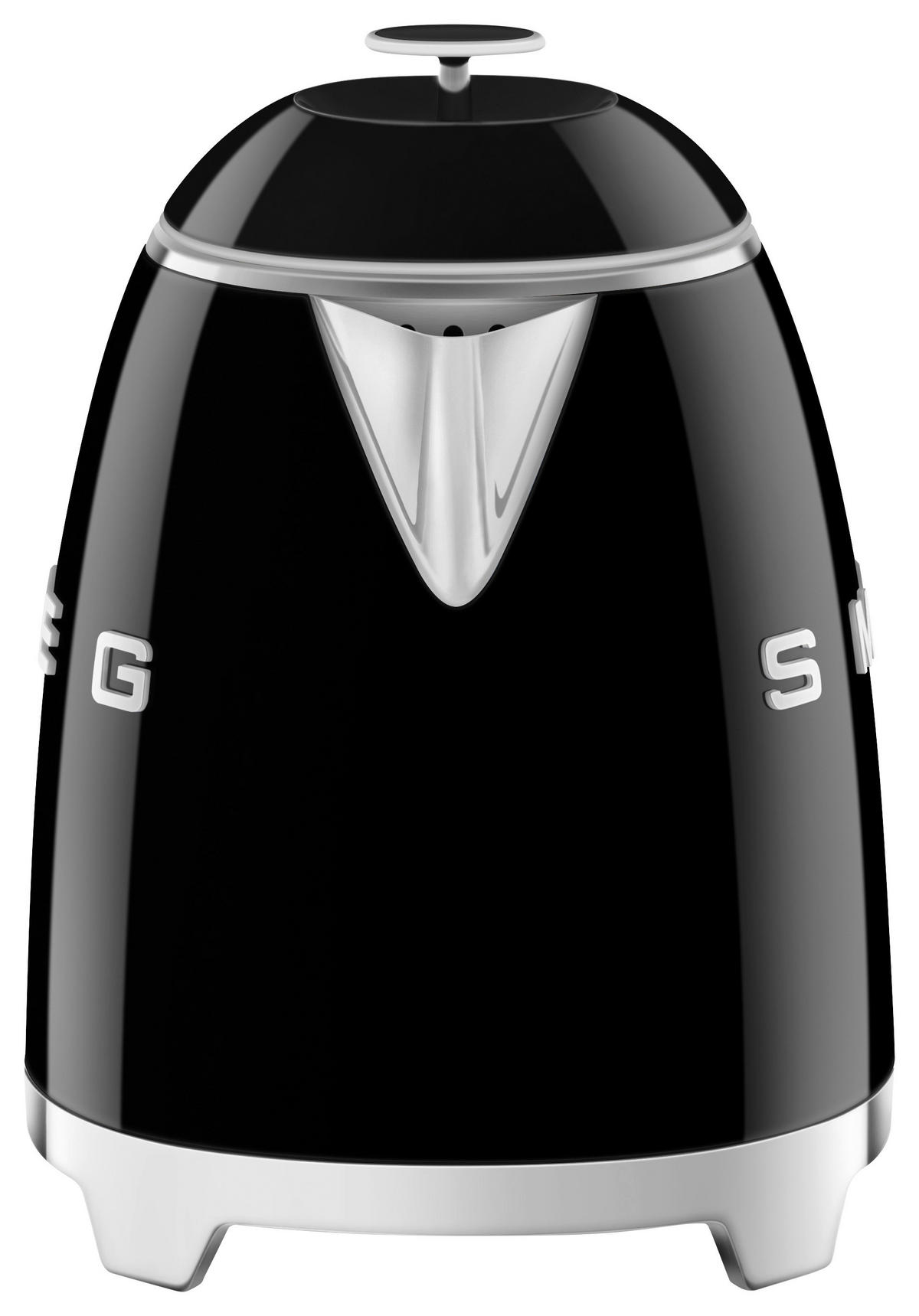 WASSERKOCHER 0.8 l  - Schwarz, Basics, Metall (20/20/15cm) - SMEG
