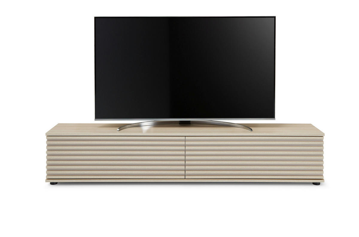 LOWBOARD  in 180/30/30 cm  - Kaschmir/Eichefarben, Design, Holzwerkstoff/Kunststoff (180/30/30cm) - Boxxx