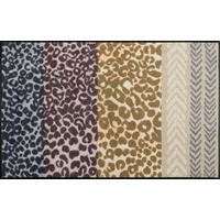 LÄUFER 75/120 cm Safari Blend Lila  - Lila, LIFESTYLE, Kunststoff/Textil (75/120cm) - wash+dry