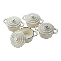 GUSSTOPF 0,25 L  - Edelstahlfarben/Creme, Basics, Metall (10,5/6,5cm) - CHEF CUISINE
