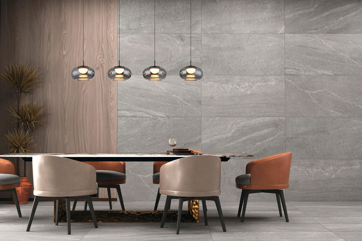 SUSPENSION LED 110/20/150 cm    - Schwarz, Design, Glas/Metall (110/20/150cm) - Globo