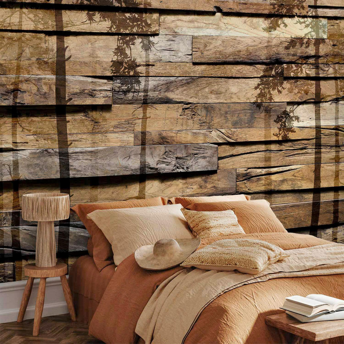 FOTOTAPETE  - Beige/Braun, LIFESTYLE, Textil (250/175cm) - artgeist