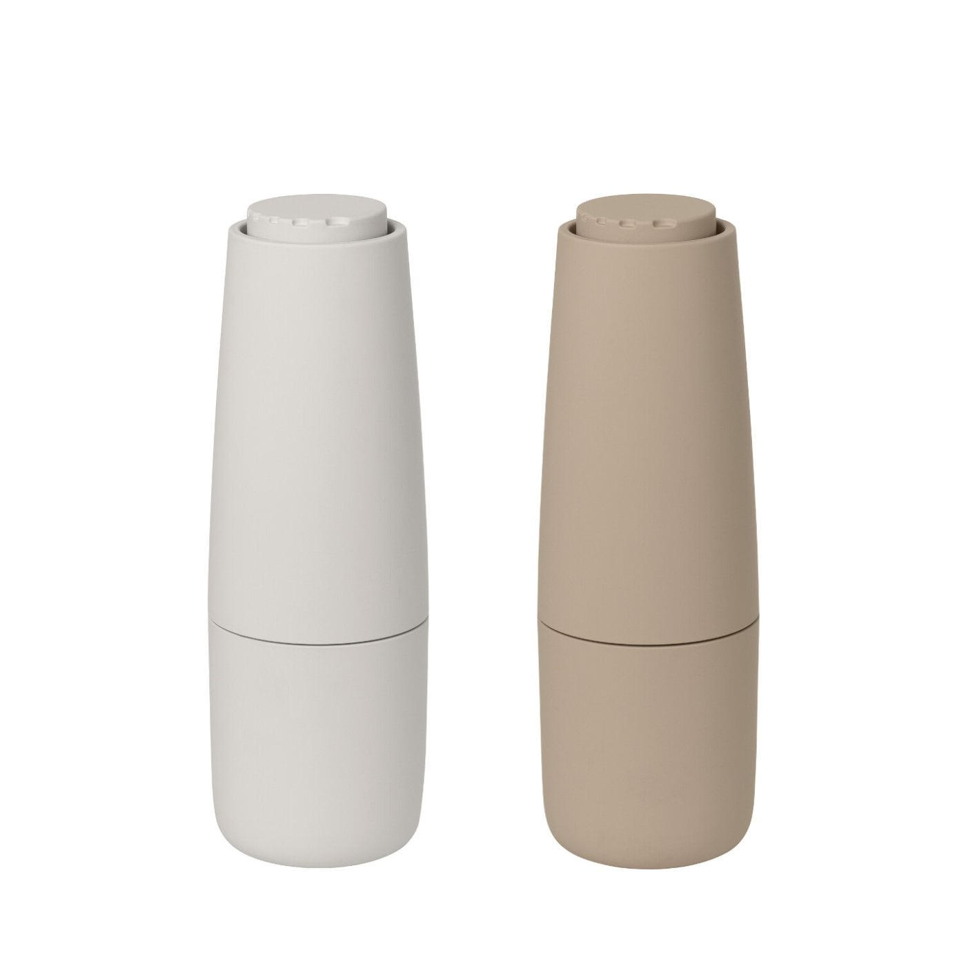 SALZ- UND PFEFFERMÜHLE - Beige/Creme, Design, Keramik/Kunststoff (7,0/20,0/7,0cm) - Blomus