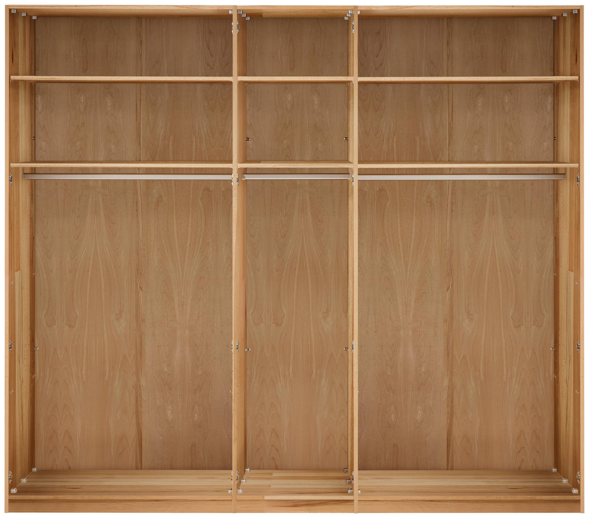 DREHTÜRENSCHRANK 252/223/62 cm,  in Buchefarben, 5-türig  - Buchefarben/Kernbuche, MODERN, Holz (252/223/62cm) - Livetastic