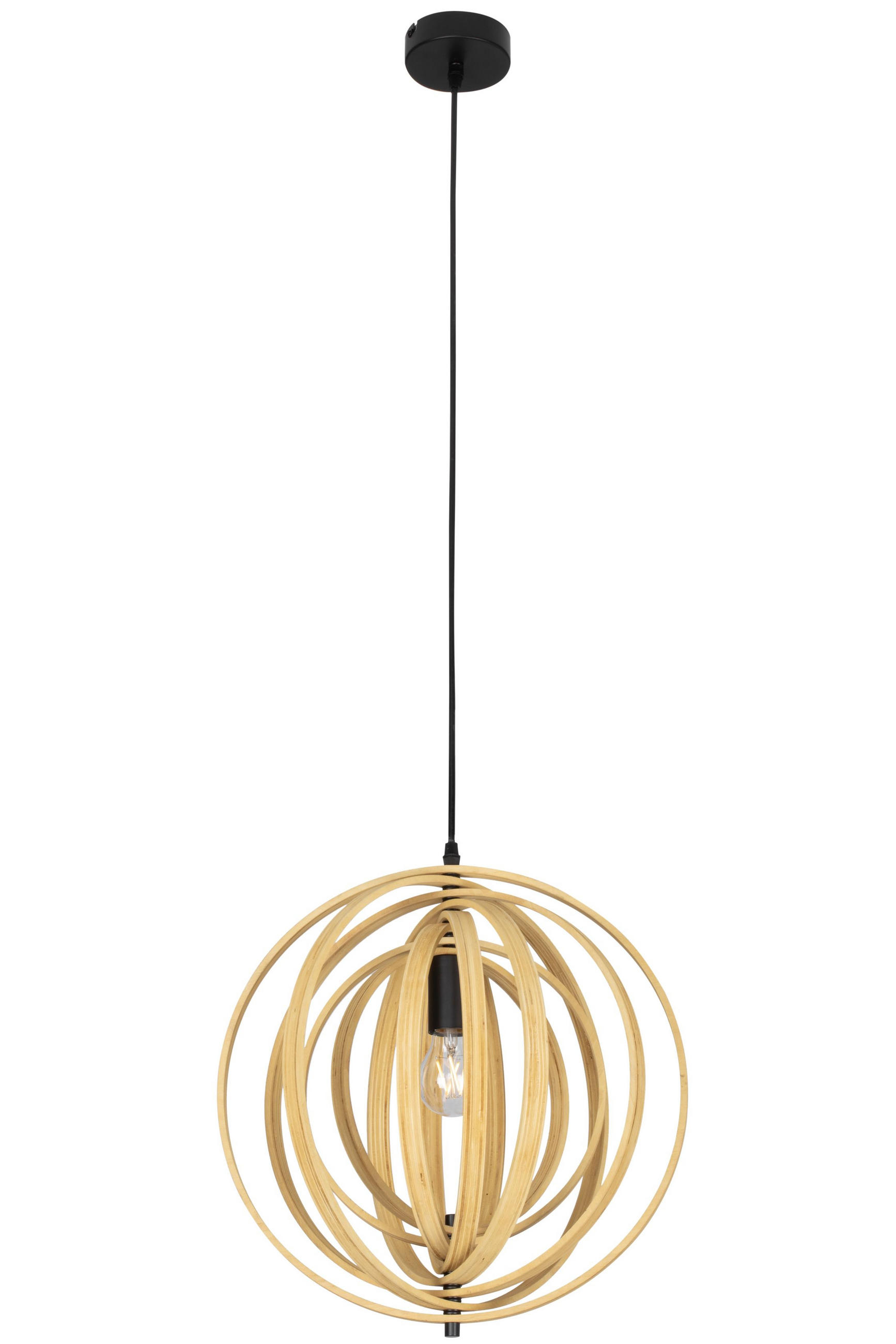 HÄNGELEUCHTE 40/120 cm  - Naturfarben, LIFESTYLE, Holz (40/120cm) - Marama