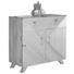 KOMMODE 90/90/40 cm - Silberfarben/Goldfarben, Natur, Holz/Metall (90/90/40cm) KOMMODE 90/90/40 cm - Silberfarben/Goldfarben, Natur, Holz/Metall (90/90/40cm)