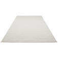 HANDWEBTEPPICH 160/230 cm Weiß rechteckig  - Weiß, Natur, Textil (160/230cm) - Linea Natura